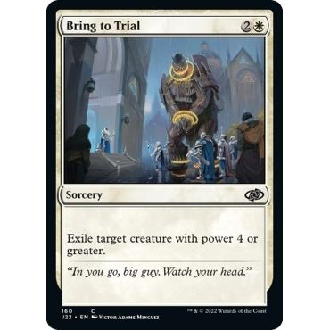Image for Bring to Trial (160) (J22) - Magic: The Gathering