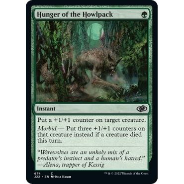 Image for Hunger of the Howlpack (674) (J22) - Magic: The Gathering