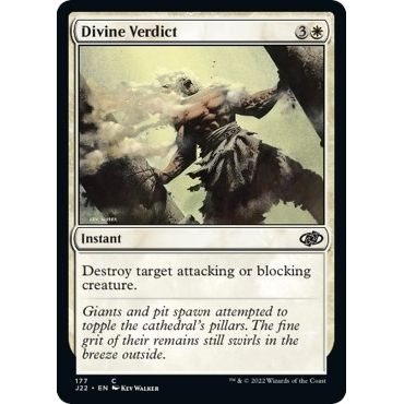 Image for Divine Verdict (177) (J22) - Magic: The Gathering