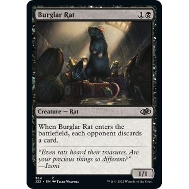 Image for Burglar Rat (384) (J22) - Magic: The Gathering