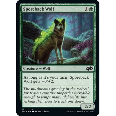 Image for Sporeback Wolf (732) (J22) - Magic: The Gathering