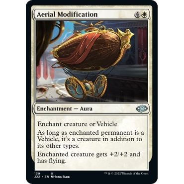 Image for Aerial Modification (139) (J22) - Magic: The Gathering