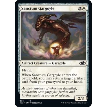 Image for Sanctum Gargoyle (236) (J22) - Magic: The Gathering