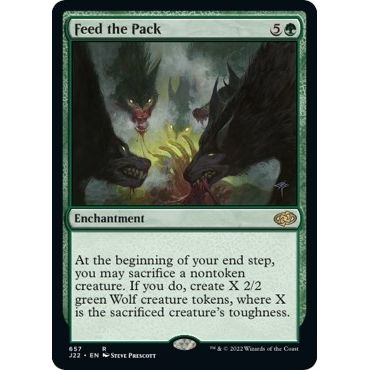 Image for Feed the Pack (657) (J22) - Magic: The Gathering