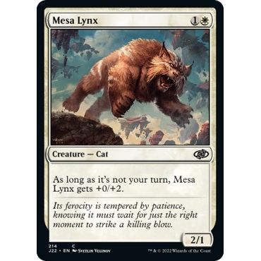 Image for Mesa Lynx (214) (J22) - Magic: The Gathering