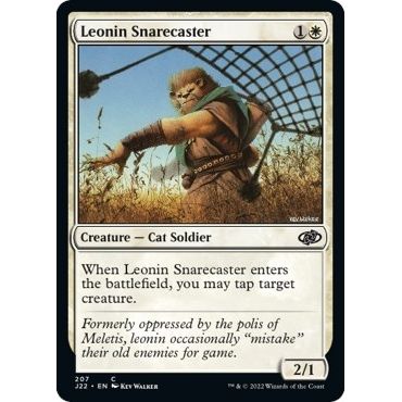 Image for Leonin Snarecaster (207) (J22) - Magic: The Gathering