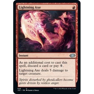 Image for Lightning Axe (569) (J22) - Magic: The Gathering
