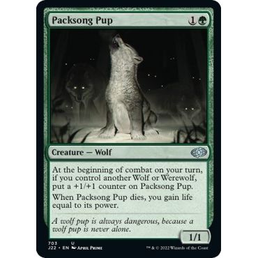Image for Packsong Pup (703) (J22) - Magic: The Gathering