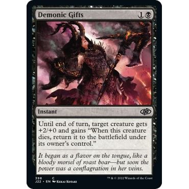 Image for Demonic Gifts (398) (J22) - Magic: The Gathering