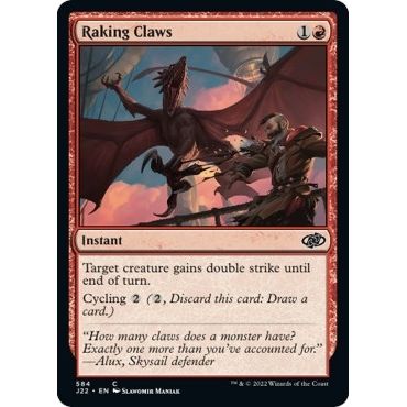 Image for Raking Claws (584) (J22) - Magic: The Gathering
