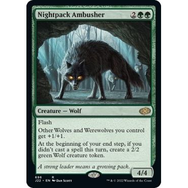 Image for Nightpack Ambusher (696) (J22) - Magic: The Gathering