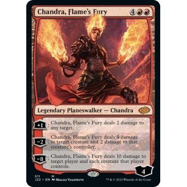 Image for Chandra, Flame's Fury (511) (J22) - Magic: The Gathering