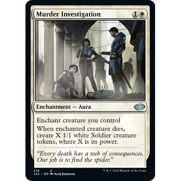 Image for Murder Investigation (219) (J22) - Magic: The Gathering