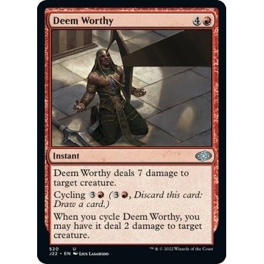 Image for Deem Worthy (520) (J22) - Magic: The Gathering