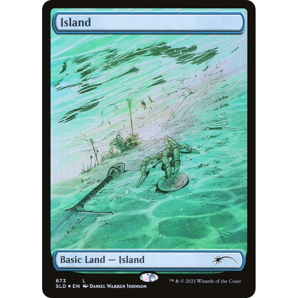 Image for Island (673) (673) (SLD) - Magic: The Gathering