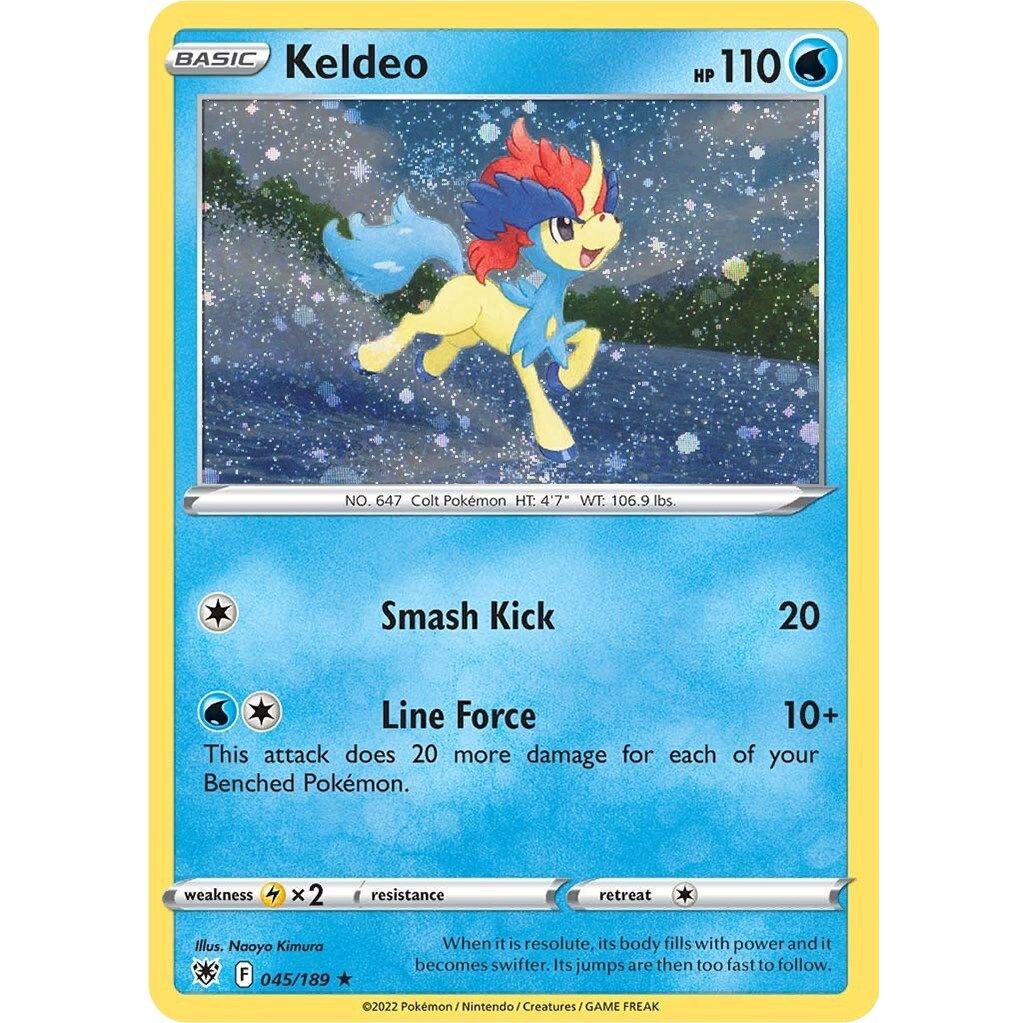 Image for Keldeo - 045/189 (Cosmos Holo) (045/189) (MCAP) - Pokemon
