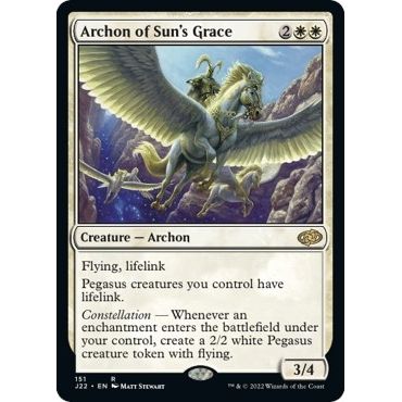 Image for Archon of Sun's Grace (151) (J22) - Magic: The Gathering