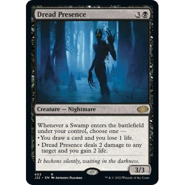 Image for Dread Presence (403) (J22) - Magic: The Gathering