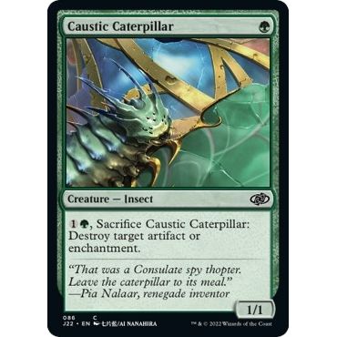 Image for Caustic Caterpillar (86) (J22) - Magic: The Gathering
