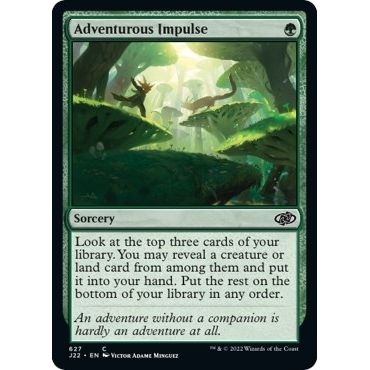 Image for Adventurous Impulse (627) (J22) - Magic: The Gathering