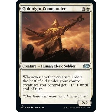 Image for Goldnight Commander (192) (J22) - Magic: The Gathering