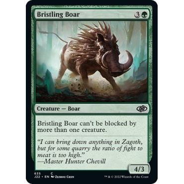 Image for Bristling Boar (635) (J22) - Magic: The Gathering