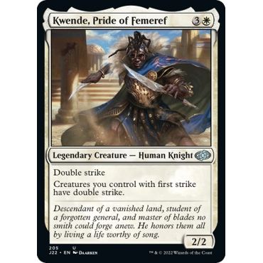 Image for Kwende, Pride of Femeref (205) (J22) - Magic: The Gathering