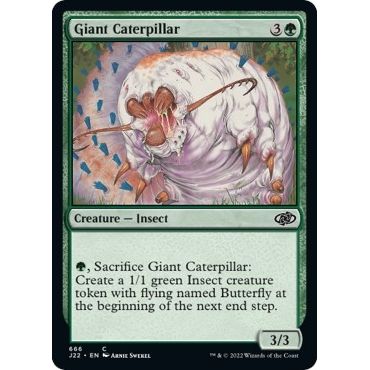 Image for Giant Caterpillar (666) (J22) - Magic: The Gathering