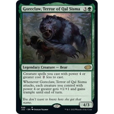 Image for Goreclaw, Terror of Qal Sisma (668) (J22) - Magic: The Gathering