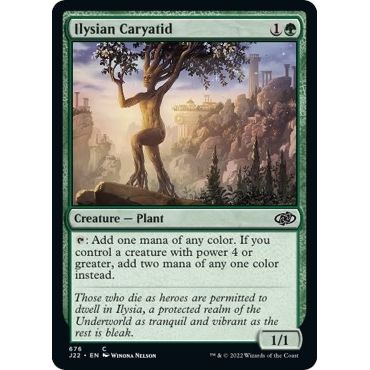 Image for Ilysian Caryatid (676) (J22) - Magic: The Gathering
