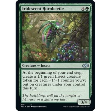 Image for Iridescent Hornbeetle (678) (J22) - Magic: The Gathering
