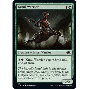 Image for Kraul Warrior (684) (J22) - Magic: The Gathering