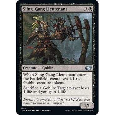Image for Sling-Gang Lieutenant (469) (J22) - Magic: The Gathering