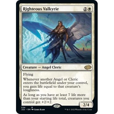 Image for Righteous Valkyrie (234) (J22) - Magic: The Gathering