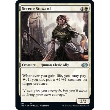 Image for Serene Steward (241) (J22) - Magic: The Gathering