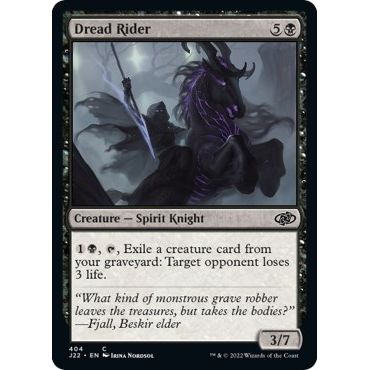 Image for Dread Rider (404) (J22) - Magic: The Gathering