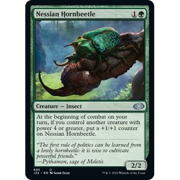 Image for Nessian Hornbeetle (695) (J22) - Magic: The Gathering