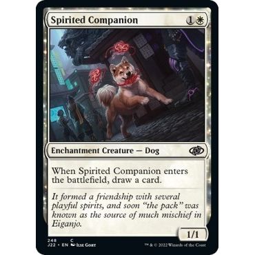 Image for Spirited Companion (248) (J22) - Magic: The Gathering