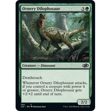 Image for Ornery Dilophosaur (700) (J22) - Magic: The Gathering