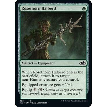 Image for Rosethorn Halberd (722) (J22) - Magic: The Gathering