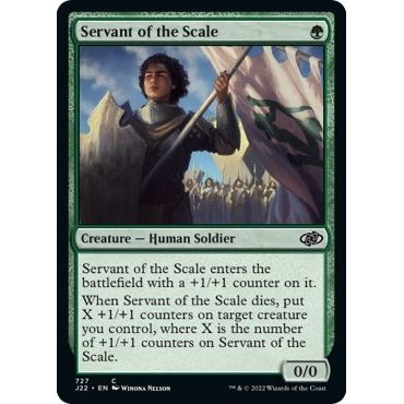 Image for Servant of the Scale (727) (J22) - Magic: The Gathering