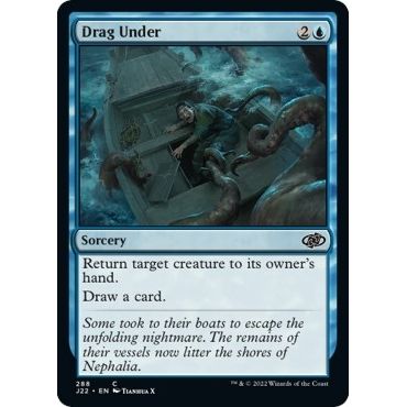 Image for Drag Under (288) (J22) - Magic: The Gathering