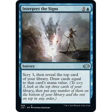 Image for Interpret the Signs (309) (J22) - Magic: The Gathering