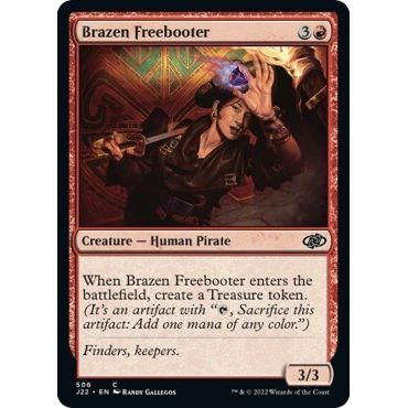 Image for Brazen Freebooter (506) (J22) - Magic: The Gathering