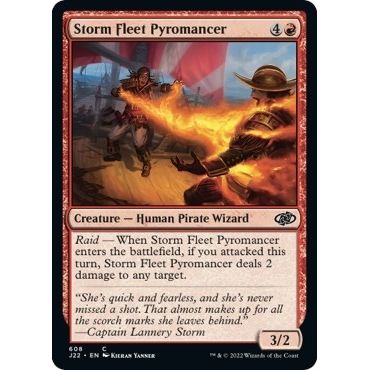 Image for Storm Fleet Pyromancer (608) (J22) - Magic: The Gathering