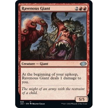 Image for Ravenous Giant (585) (J22) - Magic: The Gathering
