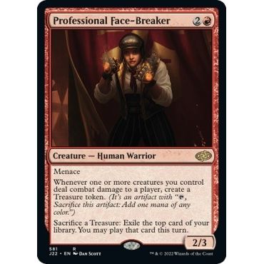 Image for Professional Face-Breaker (581) (J22) - Magic: The Gathering