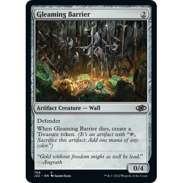Image for Gleaming Barrier (768) (J22) - Magic: The Gathering