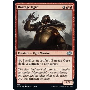 Image for Barrage Ogre (496) (J22) - Magic: The Gathering