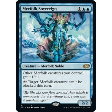 Image for Merfolk Sovereign (321) (J22) - Magic: The Gathering